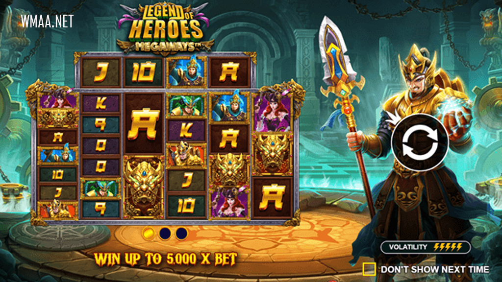 Legend of Heroes Megaways: Potensi Menang Fantastis