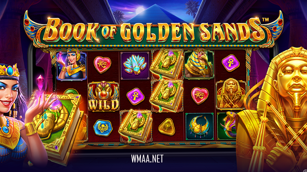 Rasakan Maxwin terus di permainan Book of Golden Sands slot